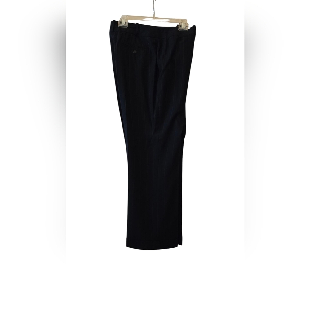Worthington Petite 2-Piece Navy Pinstripe Pantsuit - Size 14P Vintage - Picture 5 of 8